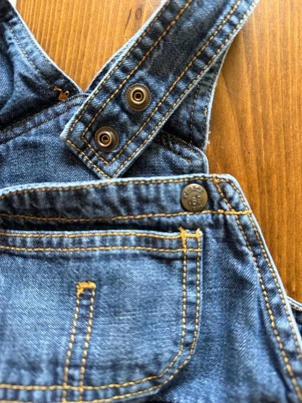 The Children’s Place 12Month Baby Boy/Toddler Denim Overalls in Blue 100% Cotton
